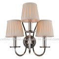 Classical Iron Wall Lamp with Fabric Shade (SL2016-3W)